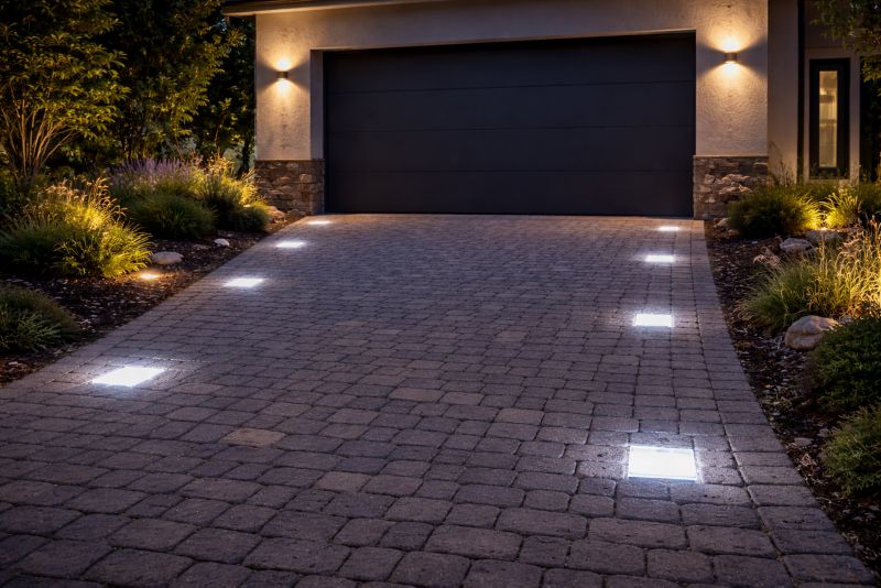 LED-belysningssten Bruklux 10x14x6 cm RGB Multifarvet 12 stk