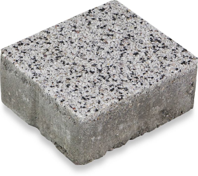 Vasket betonflise Polbruk Trento 6 cm grå