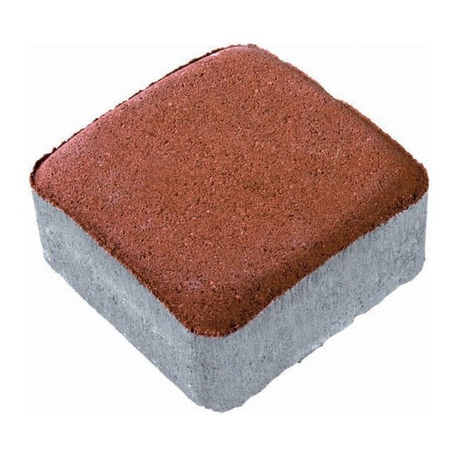 Polbruk Nostalite 6 cm rød betonflise