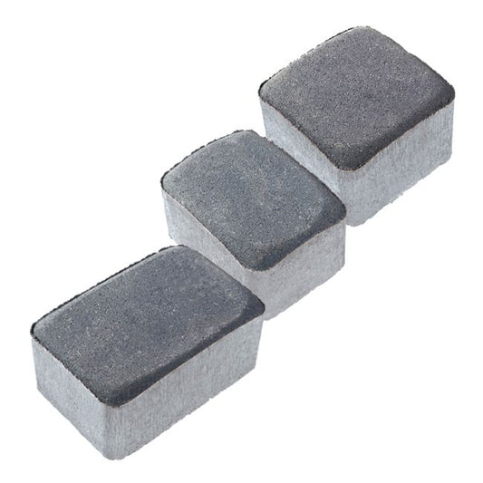 Polbruk Nostalite 6 cm grafitgrå betonfliser