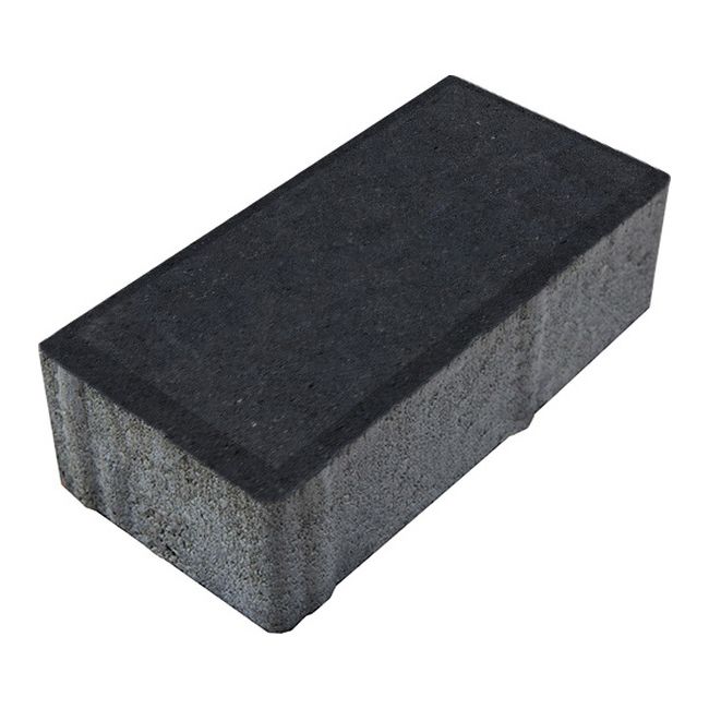 Polbruk rektangulær chaussésten 6 cm grafit