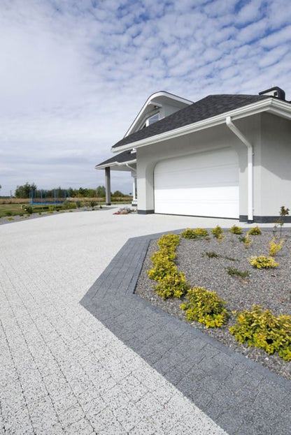 Polbruk Westa 4 cm grafitfarvet flisebelægning