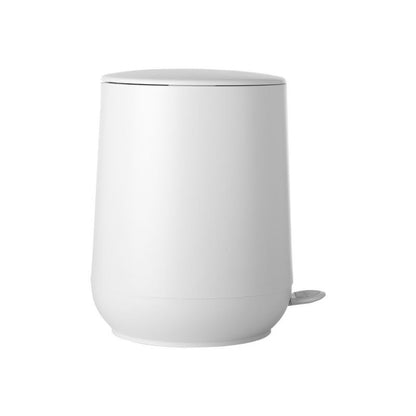 Badeværelsesspand 5 L Hvid med Soft Close og Pedal