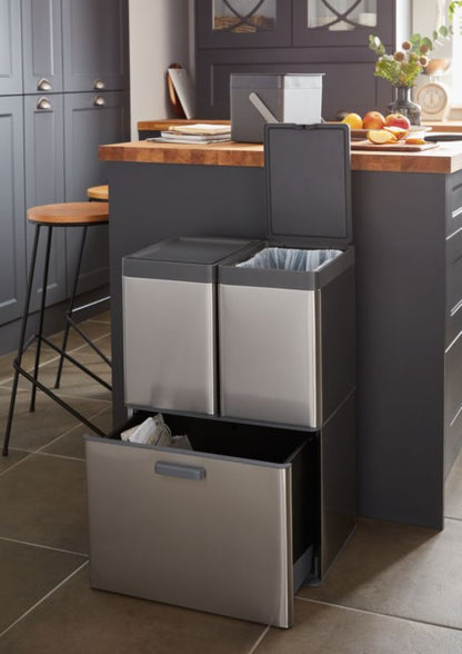 GoodHome Kora skuffe affaldssorteringsspand L 28 l
