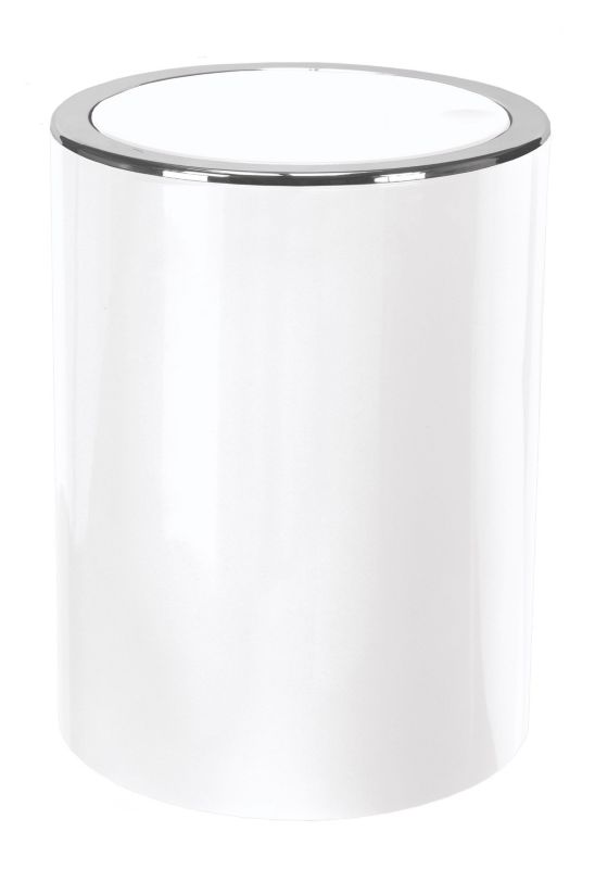 Kosmetikspand Clap Mini 1,5 L Hvid ABS med Vippelåg