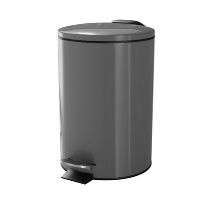 GoodHome Koros badeværelsesspand med soft-close, 3 l, antracit