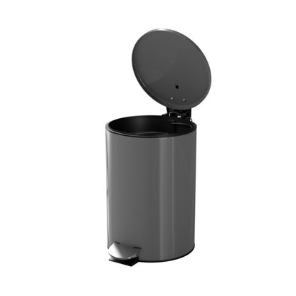 GoodHome Koros badeværelsesspand med soft-close, 3 l, antracit
