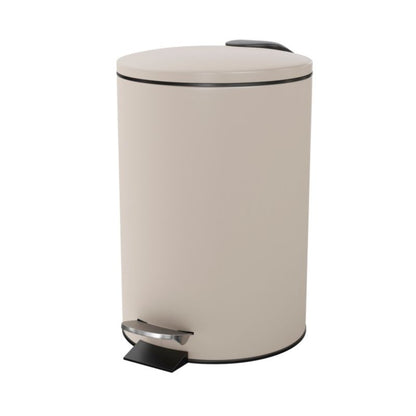 GoodHome Koros badeværelsesspand med soft-close låg 3 l beige
