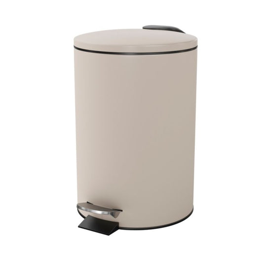 GoodHome Koros badeværelsesspand med soft-close låg 3 l beige