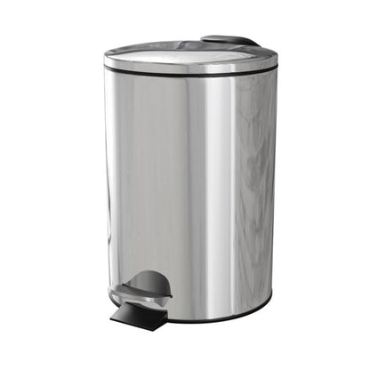 GoodHome Koros badeværelsesspand med soft-close, 3 l, krom
