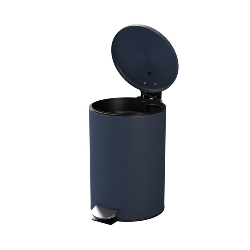 GoodHome Koros badeværelsesspand med soft-close, 3 l, mørkeblå