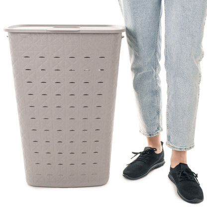 Curver Softex vasketøjskurv 56L beige 1 stk.