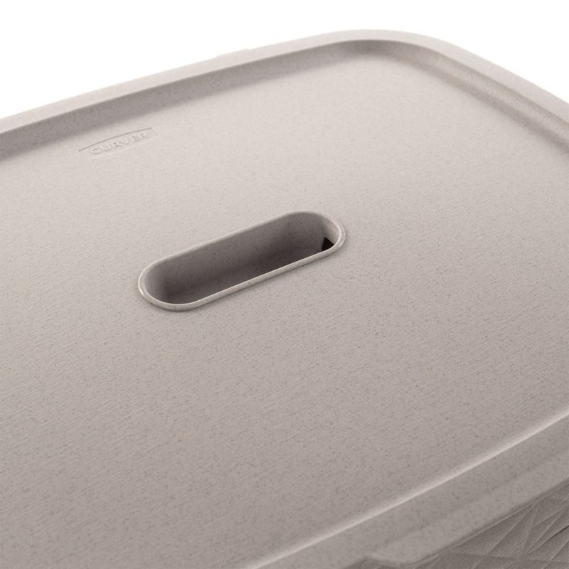 Curver Softex vasketøjskurv 56L beige 1 stk.