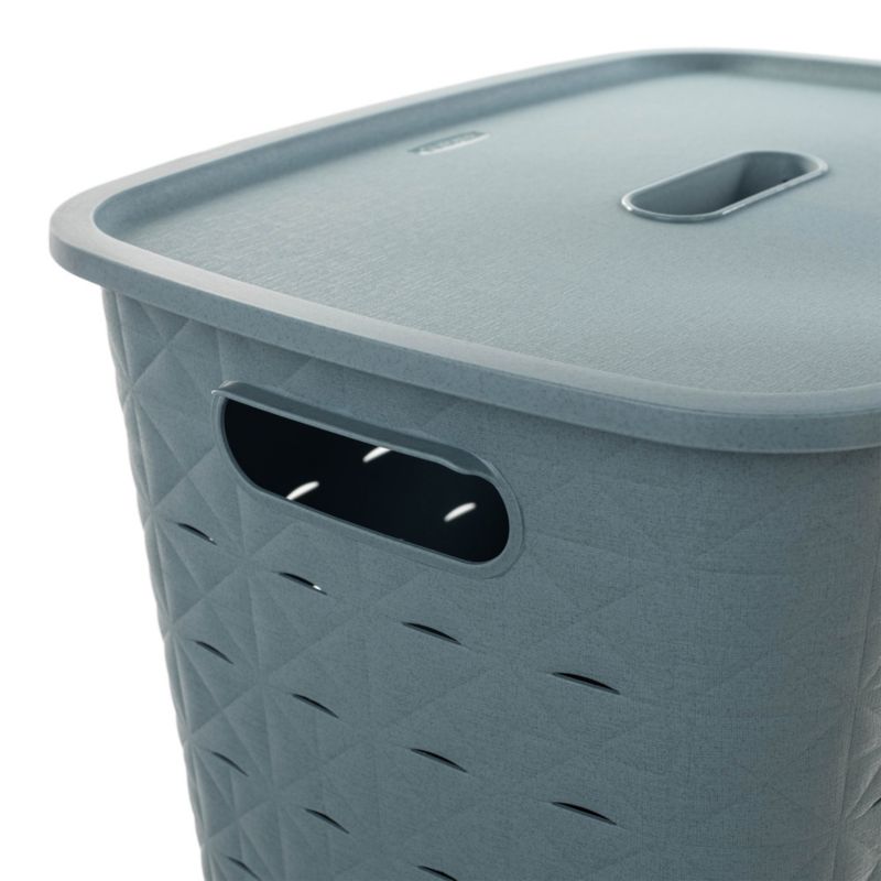 Curver Softex vasketøjskurv 56L turkis 1 stk.