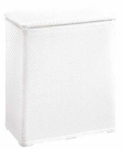 Vasketøjskurv 48x27x55 cm Hvid Plast