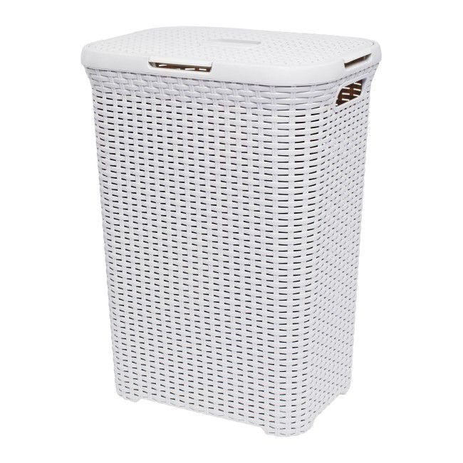 Curver Natural Style vasketøjskurv 60 l i creme