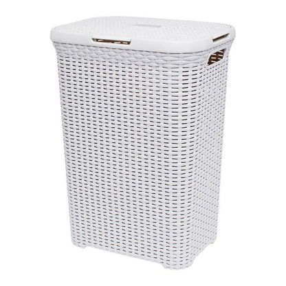Curver Natural Style vasketøjskurv 60 l i creme