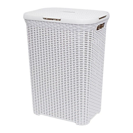 Curver Natural Style vasketøjskurv 60 l i creme