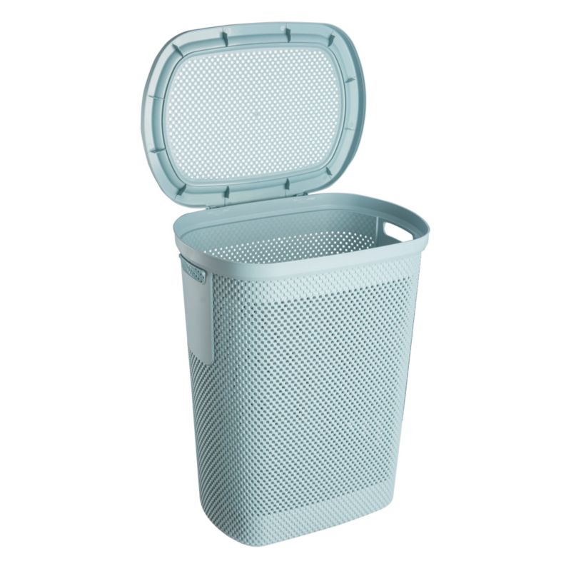 Vasketøjskurv 58 L Blå Polypropylen 36 x 47,5 x 57,5 cm