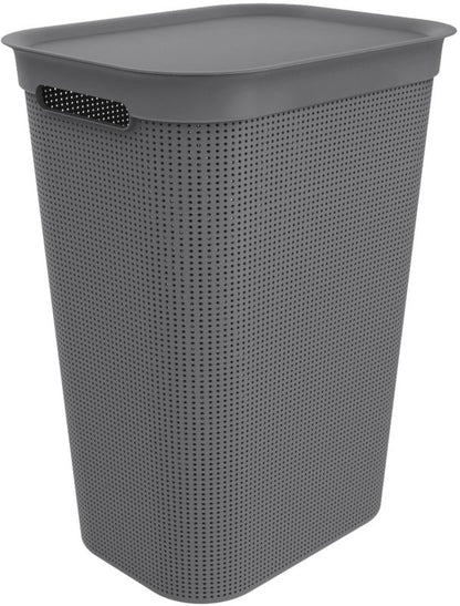 Vasketøjskurv 50 L Antracit 43,1 x 34 x 52,9 cm | 7610859199096