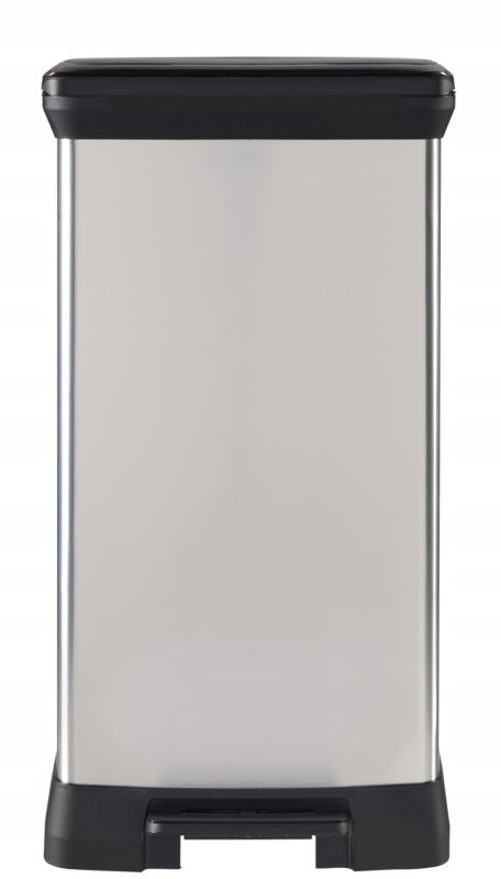 50 L affaldsspand Curver Deco Bin, metaliseret