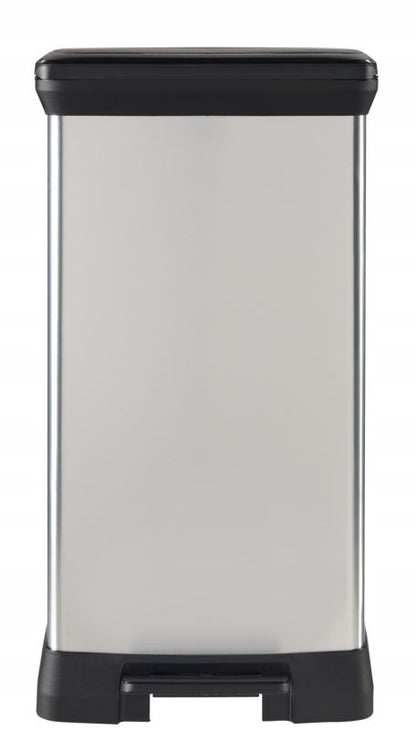 50 L affaldsspand Curver Deco Bin, metaliseret
