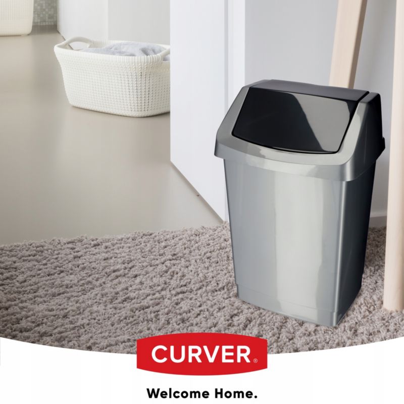 Affaldsspand Curver Click-IT 15L, grafit