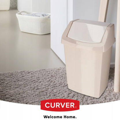 Affaldsspand Curver Click-IT 25L, beige