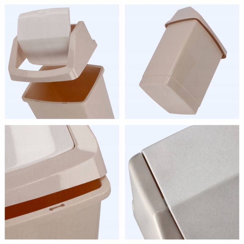 Affaldsspand Curver Click-IT 25L, beige