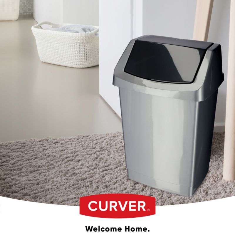 Affaldsspand Curver Click-IT 25L, grafit