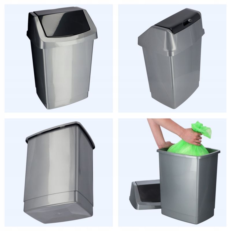Affaldsspand Curver Click-IT 25L, grafit