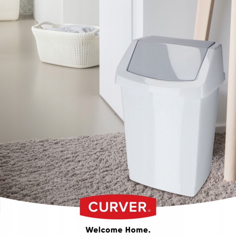 Affaldsspand Curver Click-IT 25L, grå