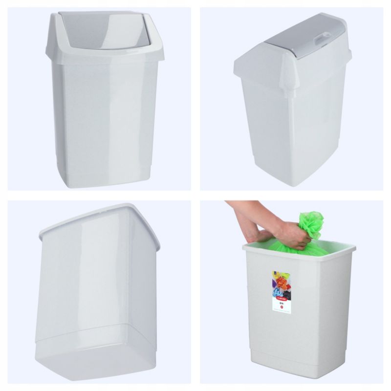 Affaldsspand Curver Click-IT 25L, grå