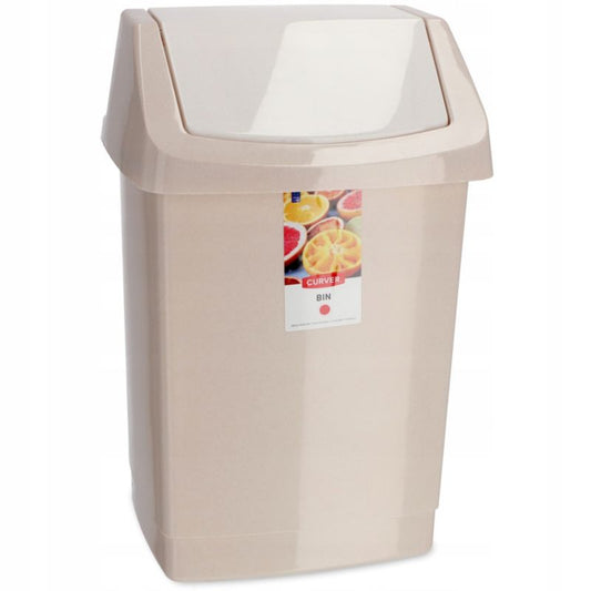 Affaldsspand Curver Click-IT 50L, beige