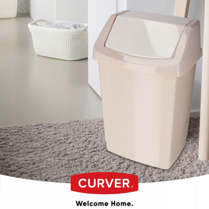 Affaldsspand Curver Click-IT 50L, beige
