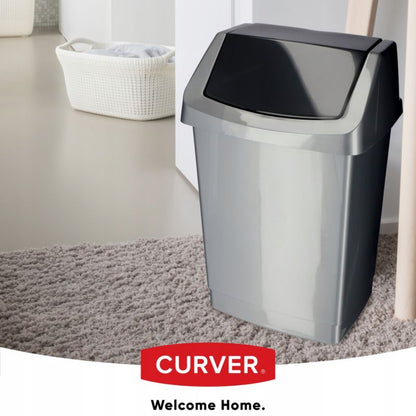 Curver Click-IT affaldsspand 50L, grafit
