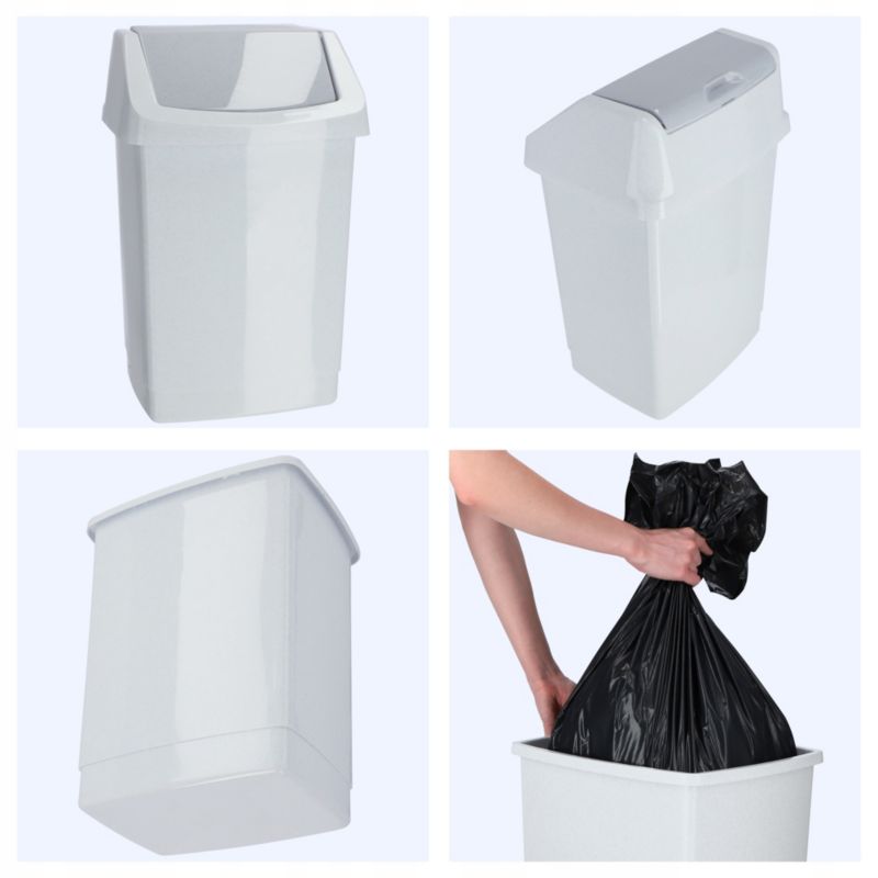 Affaldsspand Curver Click-IT 50L, grå