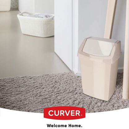 Curver Click-IT affaldsspand 9L, beige