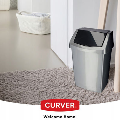 Curver Click-IT skraldespand 9L, grafit