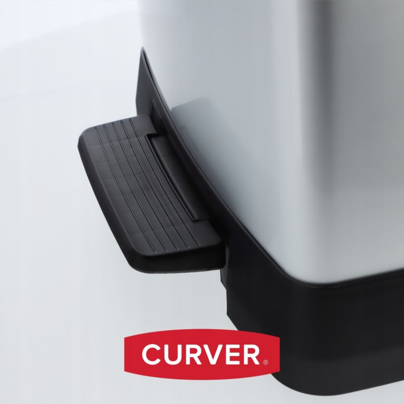 Curver Deco Bin affaldsspand 10L + 18L, sølv