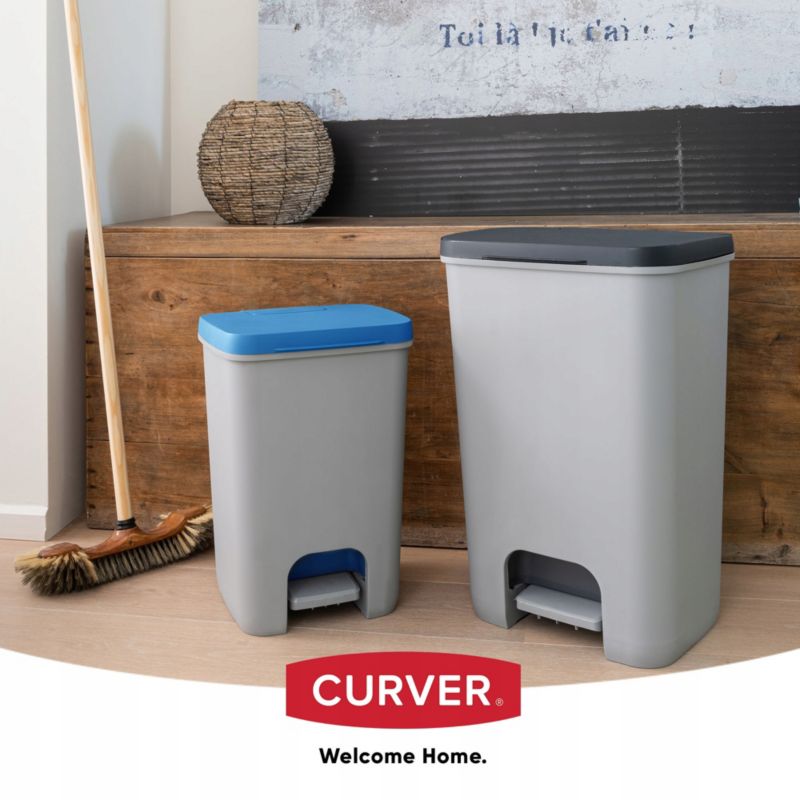 Curver Essentials skraldespand 20L, blå