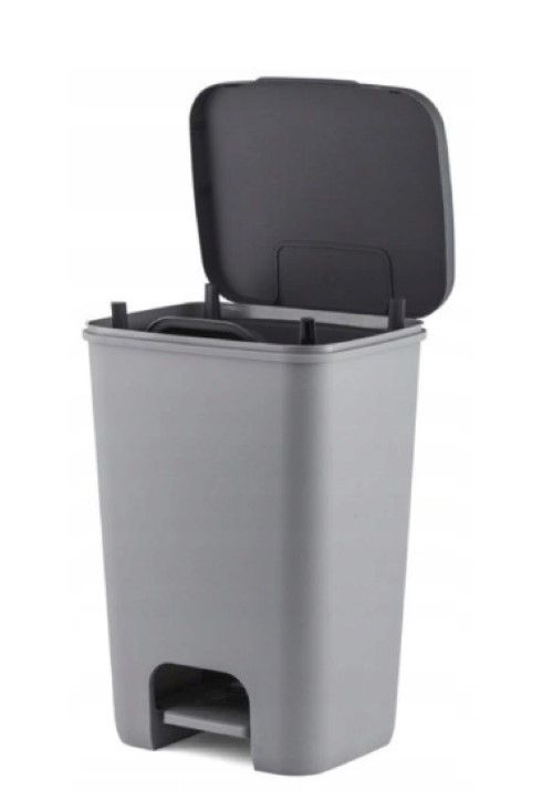 Curver Essentials affaldsspand 40L, grå