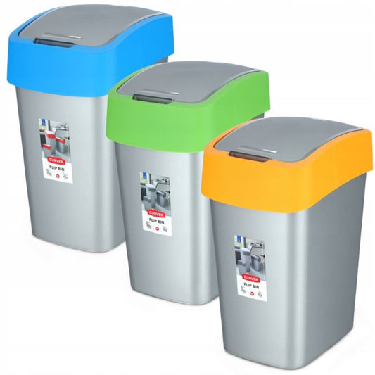 Curver Flip Bin affaldsspand 10L, 3 stk.