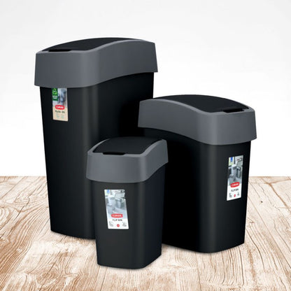 Curver Flip Bin affaldsspand 10L, sort