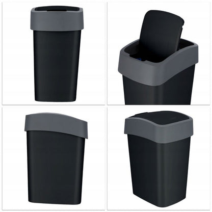 Curver Flip Bin affaldsspand 10L, sort