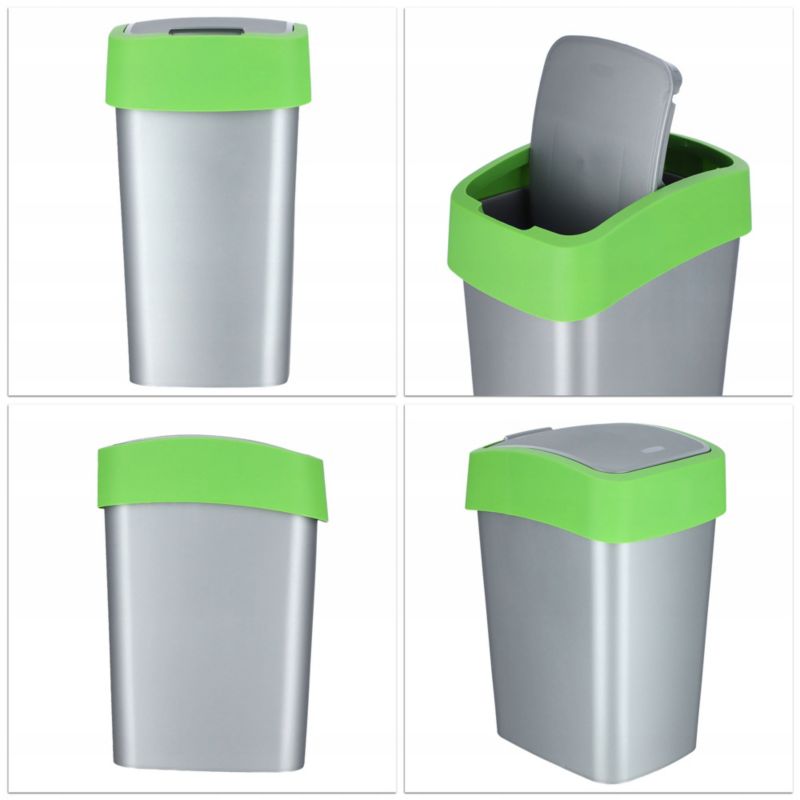 Curver Flip Bin affaldsspand 10L, grøn