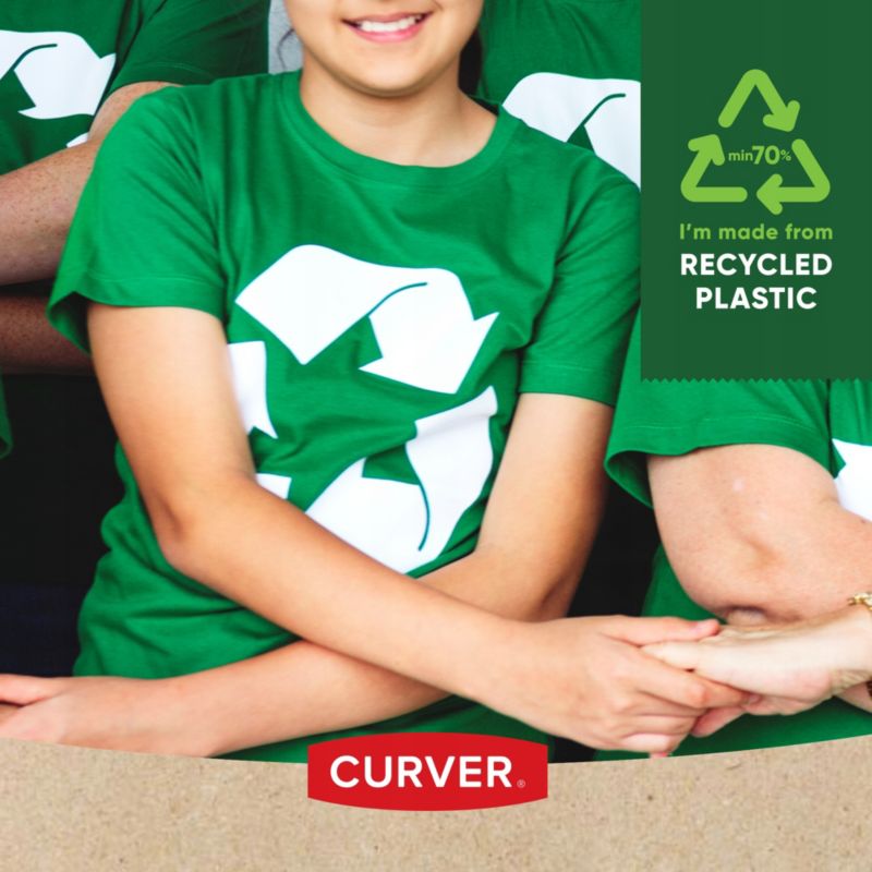 Curver Flip Bin affaldsspand 10L, grøn
