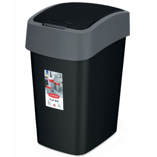 Curver Flip Bin 25L skraldespand, sort