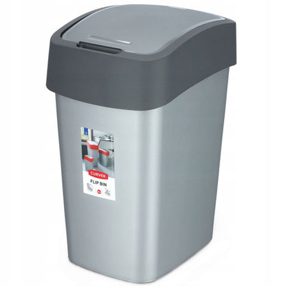 Curver Flip Bin affaldsspand 50L, grafit, 1 stk.