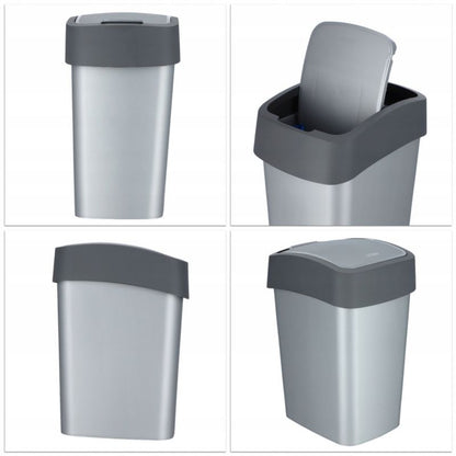 Curver Flip Bin affaldsspand 50L, grafit, 1 stk.